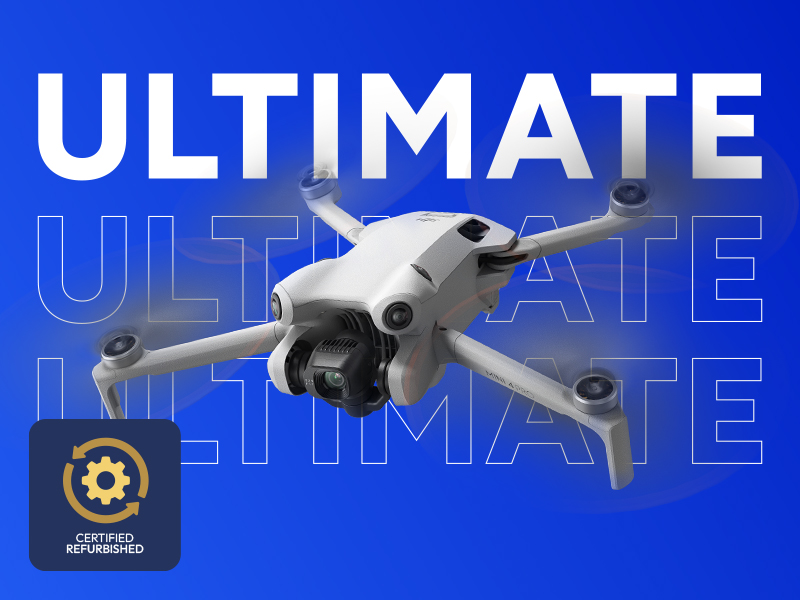 DJI Mini 4 Pro Ultimate Combo (Refurbished)